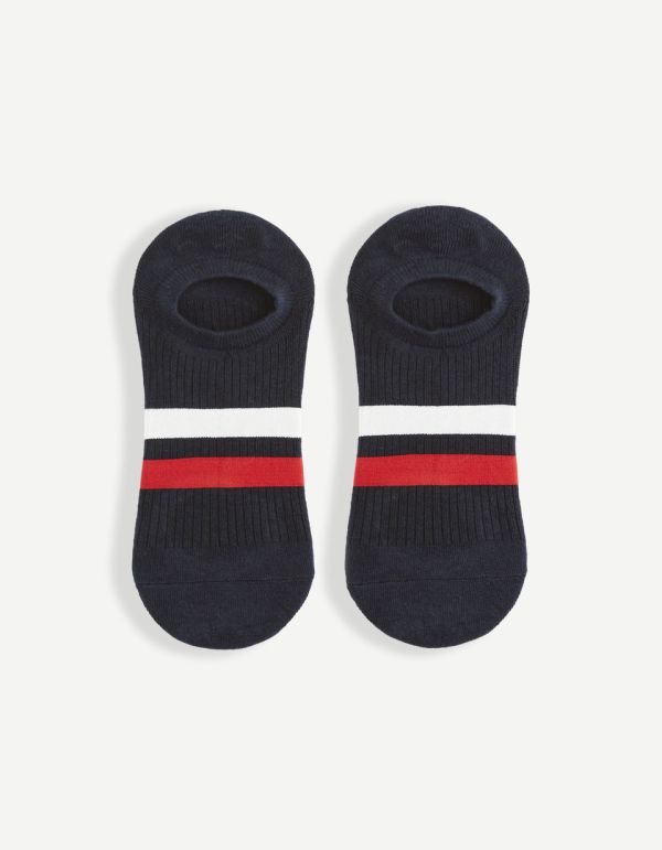 Chaussettes invisibles en coton mélangé