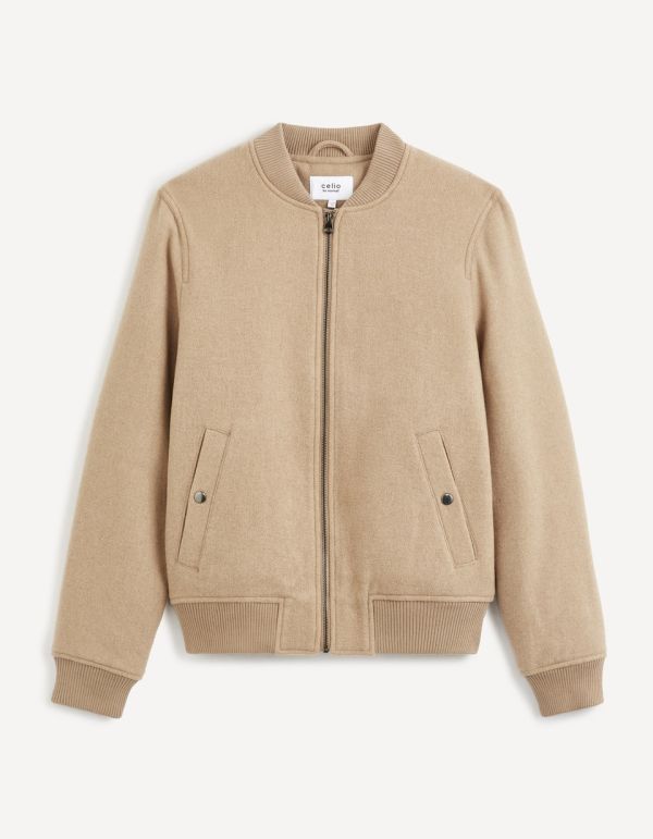 Blouson bomber - camel