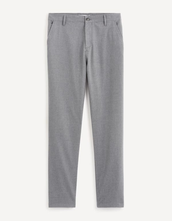 Pantalon chino relax - anthracite