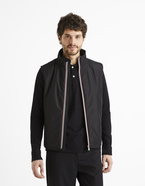 Blouson sans manches déperlant - noir