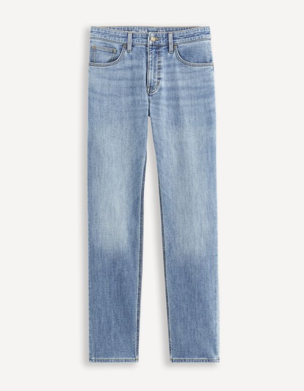 Jean straight C15 3 longueurs - bleached