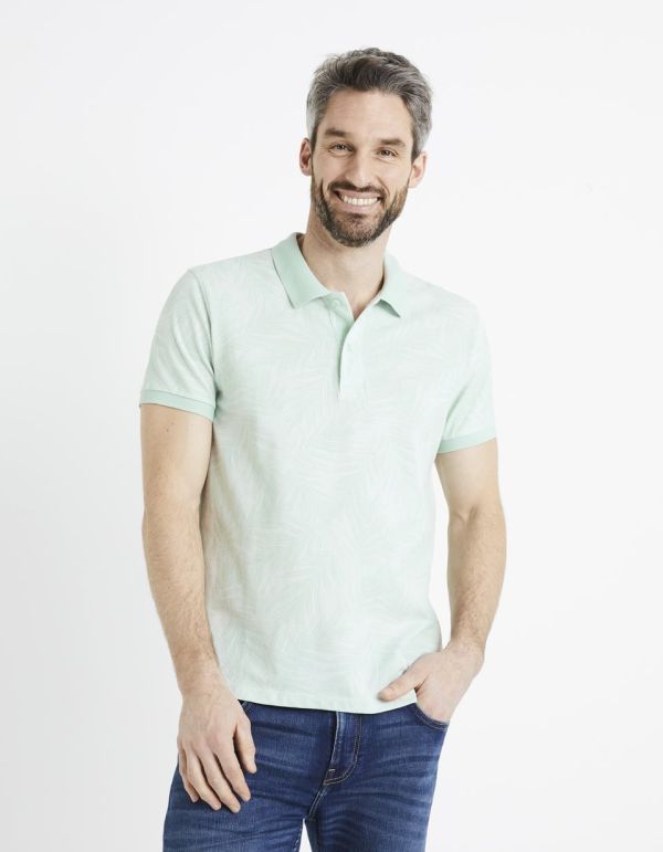 Polo piqué 100% coton - vert