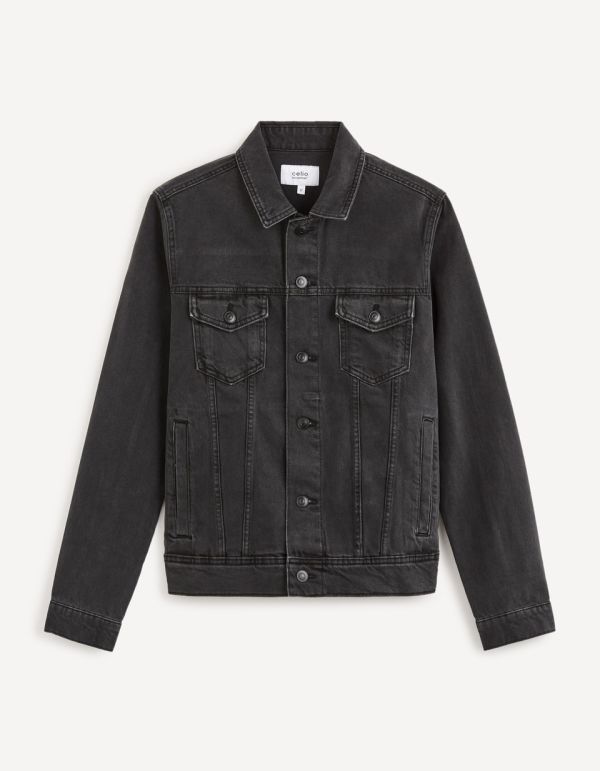 Veste en jean - noir