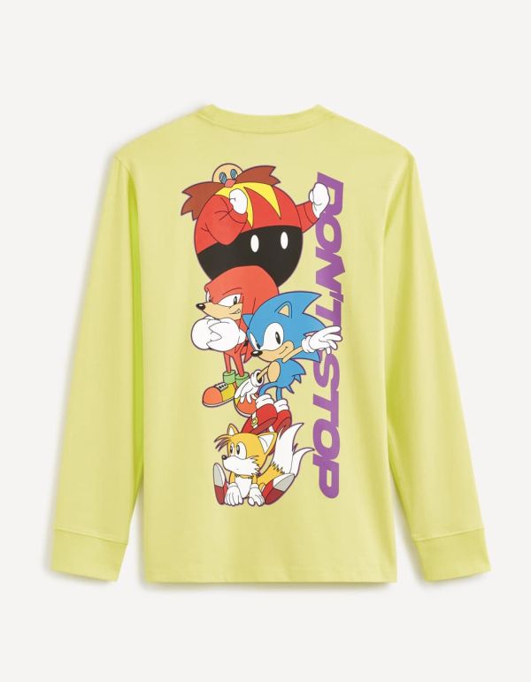Sonic - T-shirt manches longues