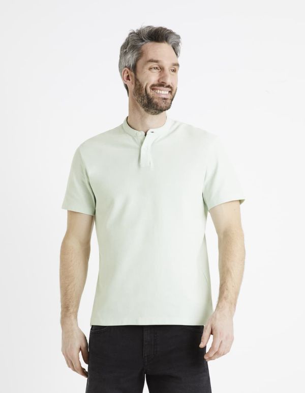 Polo piqué 100% coton - vert
