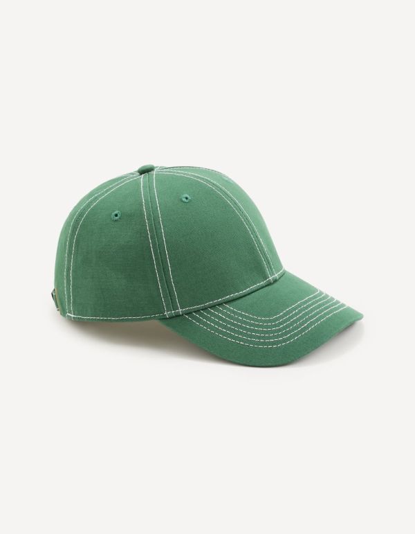 Casquette 100% coton - vert