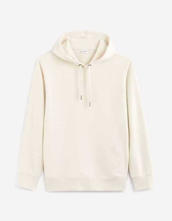 Sweat à capuche 100% coton