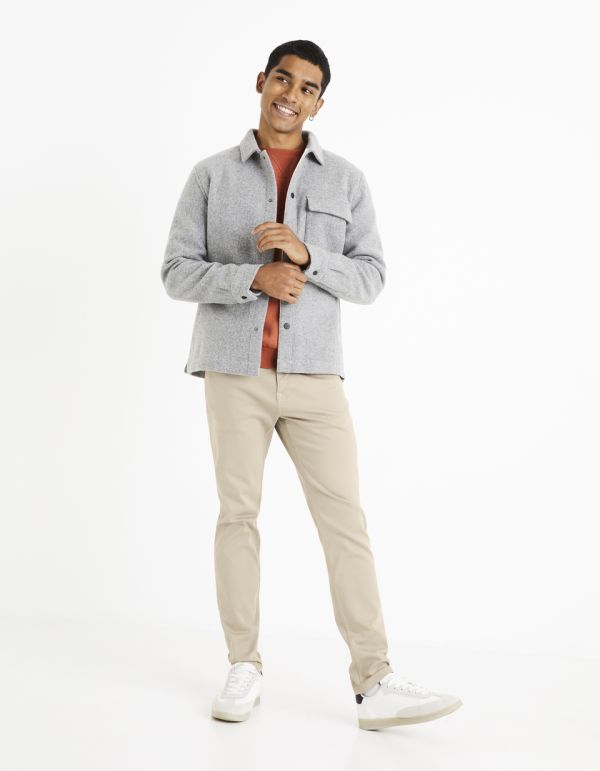 Sweat col rond  - orange