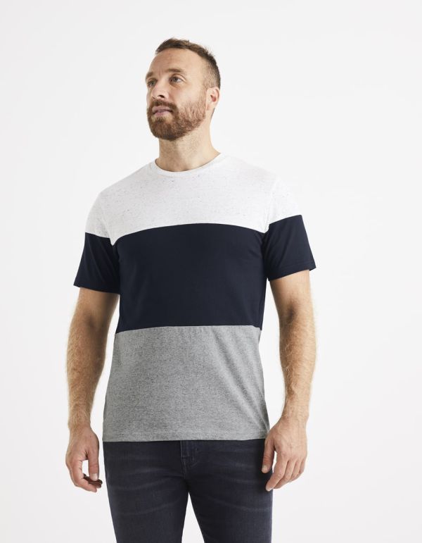 T-shirt col rond coton majoritaire