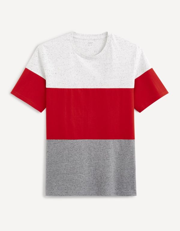 T-shirt col rond coton majoritaire