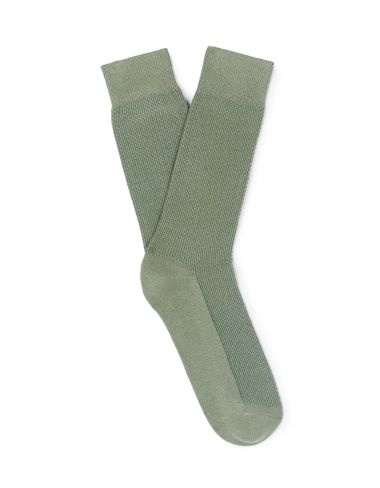 Chaussettes hautes sport en coton stretch - vert