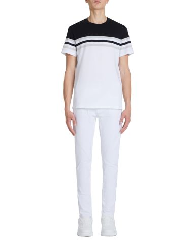 Jean slim stretch C25 - blanc