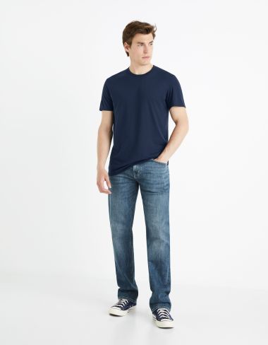 Jean regular C5 3 longueurs stretch - bleu