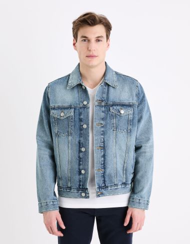 Veste en jean - bleu