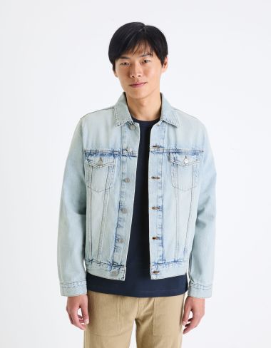 Veste en jean - bleu délavé