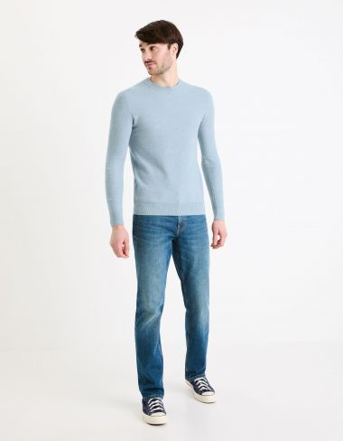 Jean regular C5 stretch 3 longueurs - bleu
