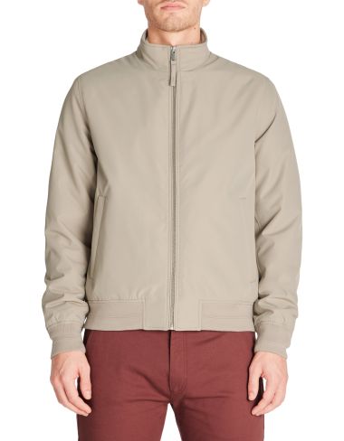Blouson col montant - beige
