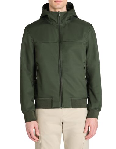 Blouson capuche fixe - kaki