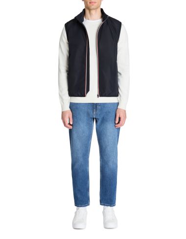 Blouson col montant - marine