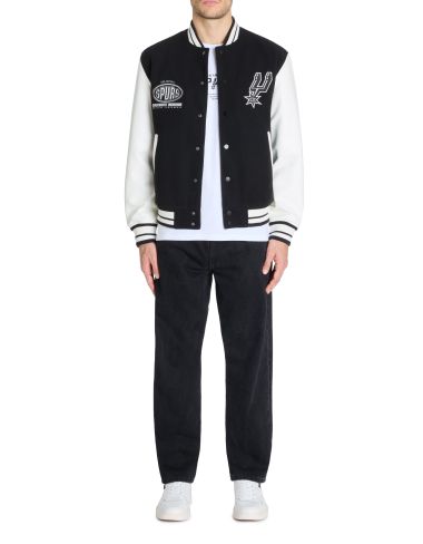 NBA - Blouson teddy noir