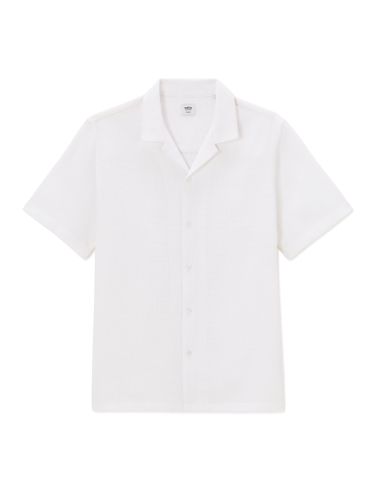 Chemisette regular slubbés 100% coton - blanc