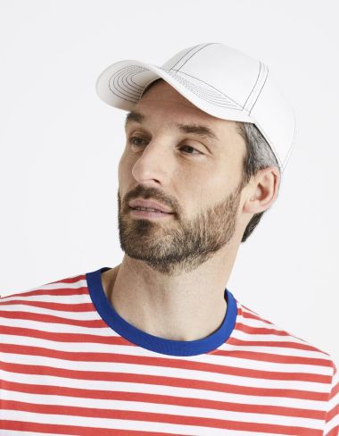 Casquette 100% coton - blanc