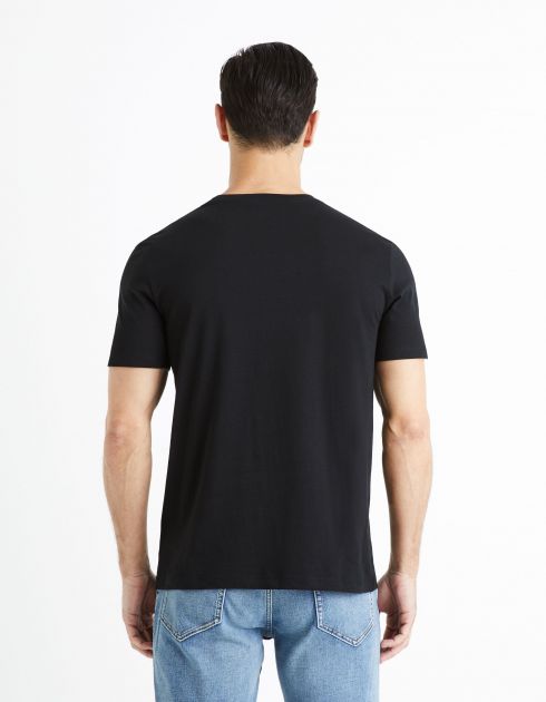 T-shirt col rond 100% coton