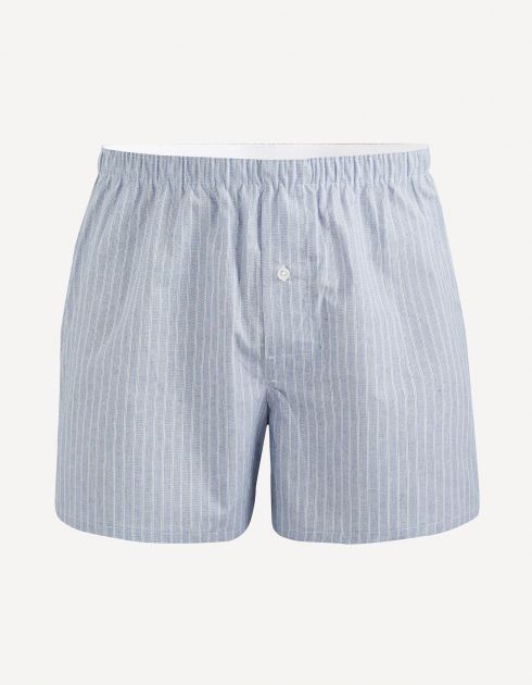 Caleçon 100% coton - marine
