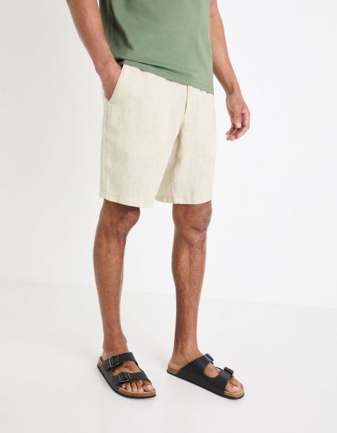 Short 24h 100% lin - naturel