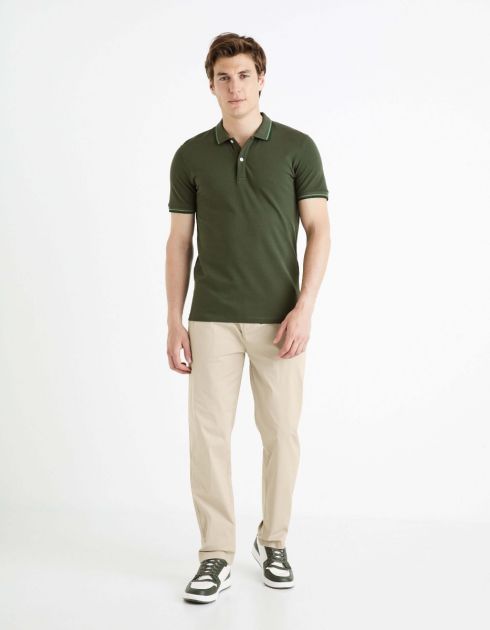 Pantalon chino - taupe