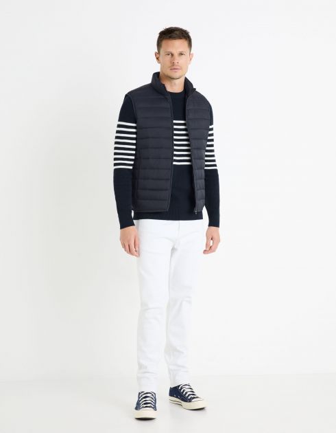 Doudoune light sans manche - marine
