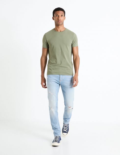 Jean slim C25 stretch - blanc