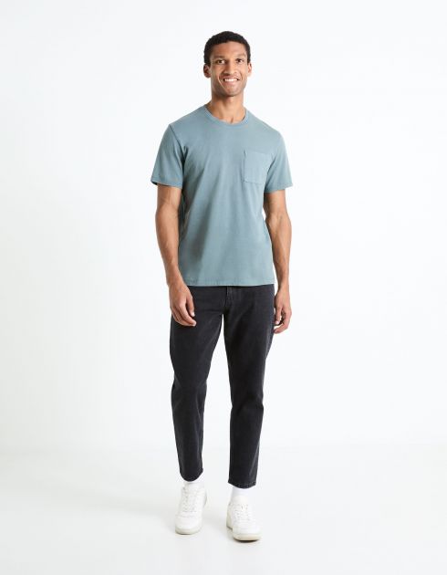 Jean relax C85 100% coton - noir