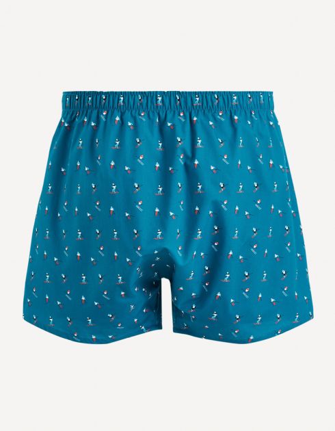 Caleçon 100% coton - marine