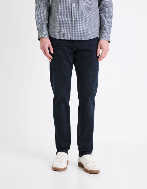 Jean straight stretch C15 3 longueurs - marine