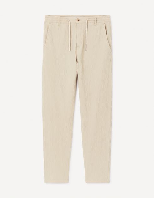 Pantalon 24H slim - taupe