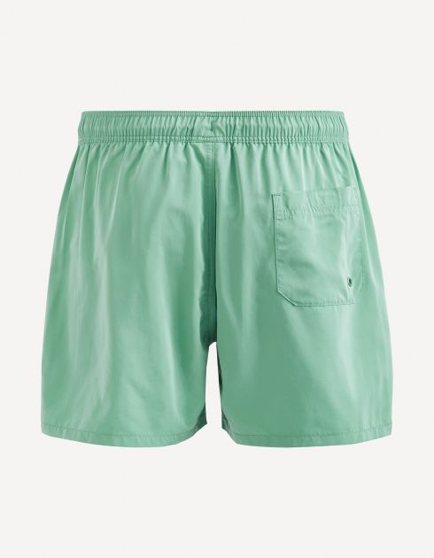 Maillot de bain uni - bleu