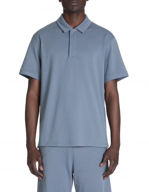 Polo piqué Coolmax - bleu