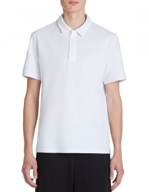 Polo piqué Coolmax - blanc
