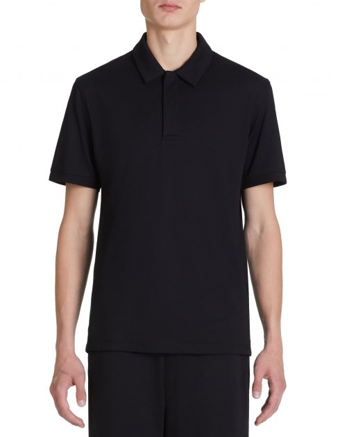 Polo piqué Coolmax - noir