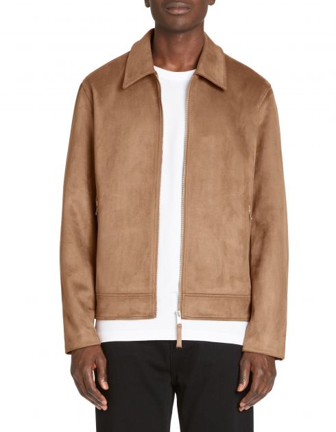 Blouson col chemise - marron