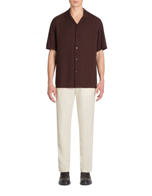 Pantalon chino slim - beige
