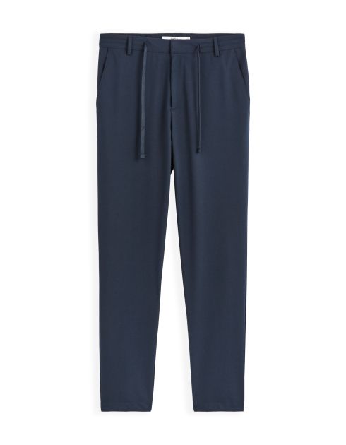 Pantalon 24H slim uni - marine