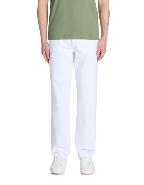 Jean loose 100% coton - blanc
