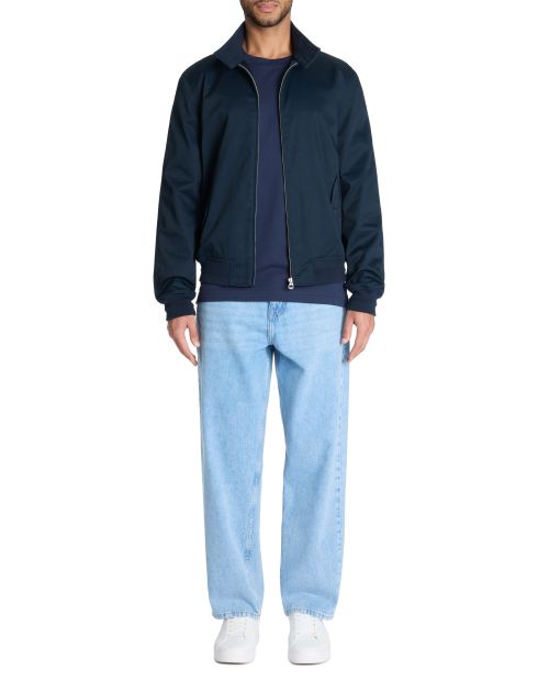 Veste col montant - marine