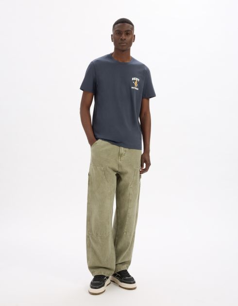 T-shirt Pap' apéro dans son coffret - marine