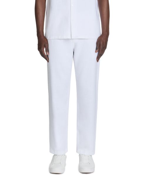 Pantalon relaxed 100% coton - beige