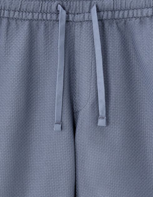 Bermuda 100% coton canvas - bleu