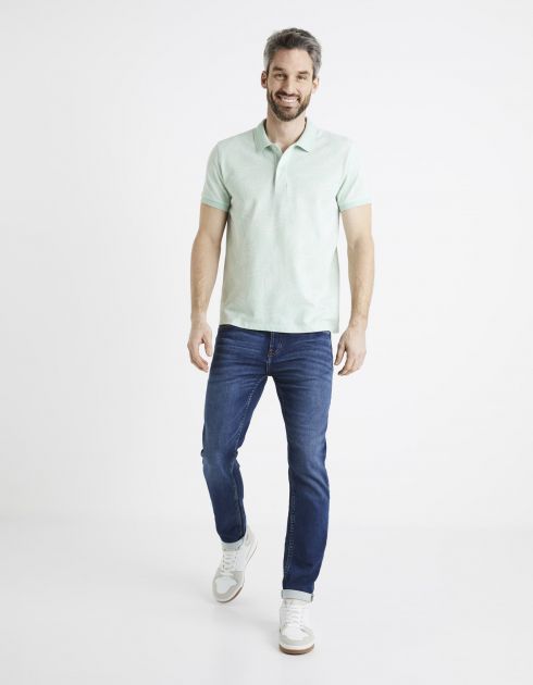 Polo piqué 100% coton - vert