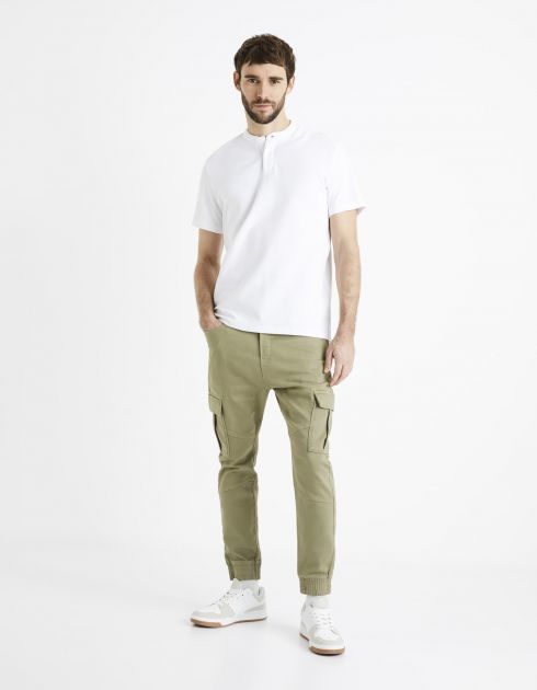 Polo piqué 100% coton - blanc